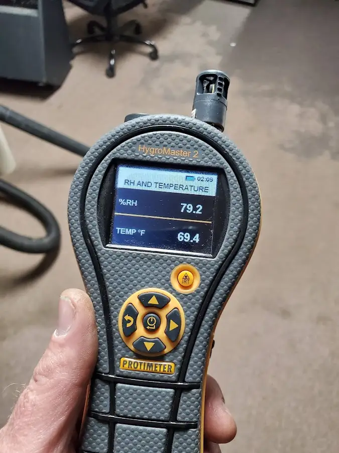 Moisture meter humidity assessment for Fire & Smoke Damage Restoration in Stonecrest